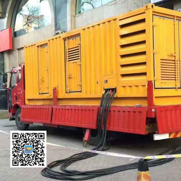 临夏静音发电机出租