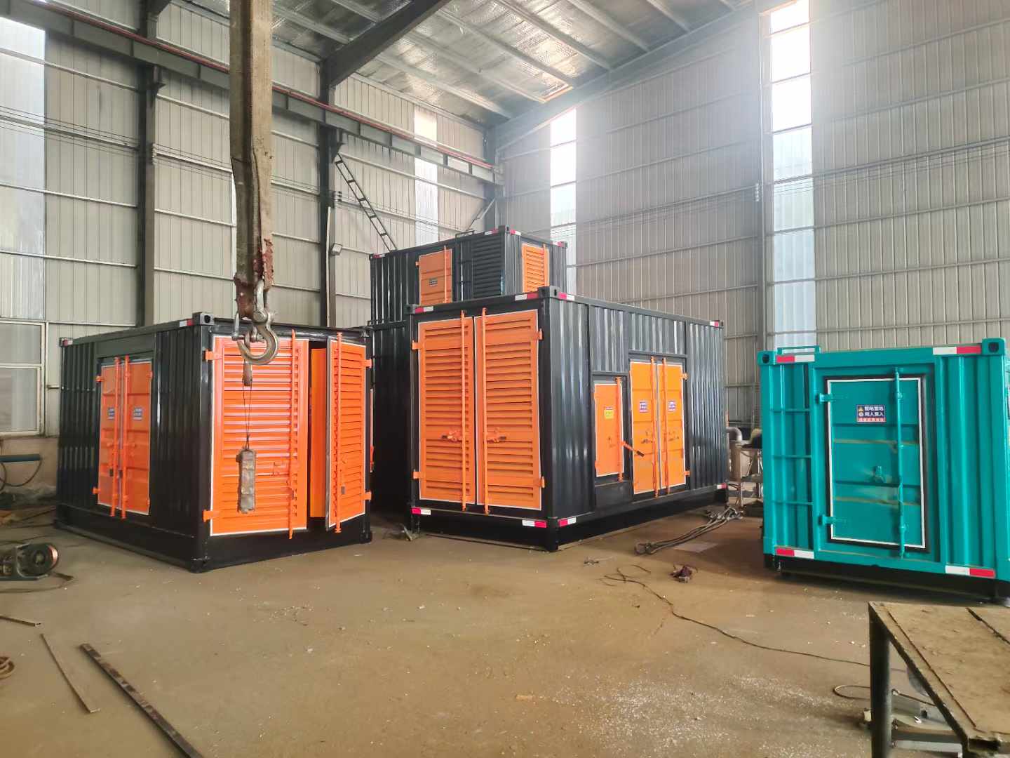临夏500kw柴油发电机组可以带动多少功率设备？